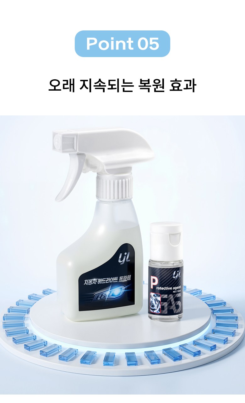 LJL Jadongcha He Dry Teu Bokwonje Kotingje Set Jadongcha Otoba Jeonjodeung Hwangbyeon Bokwon Gwanriyong Bokwonje + Kotingje , 1 Pack , 180 ml (LJL 자동차 헤드라이트 복원제 코팅제 세트 자동차 오토바이 전조등 황변 복원 관리용 복원제+코팅제, 1개, 180ml)
