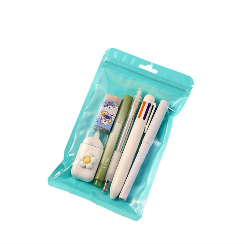 Hongeonmokyo Gwiyeoun Mungu Set Sinhakgi Joleop Danche Seonmul Hakyongpum Samuyongpum 6 Types Seonmul Set (홍언목요 귀여운 문구세트 신학기 졸업 단체 선물 학용품 사무용품 6종 선물세트)