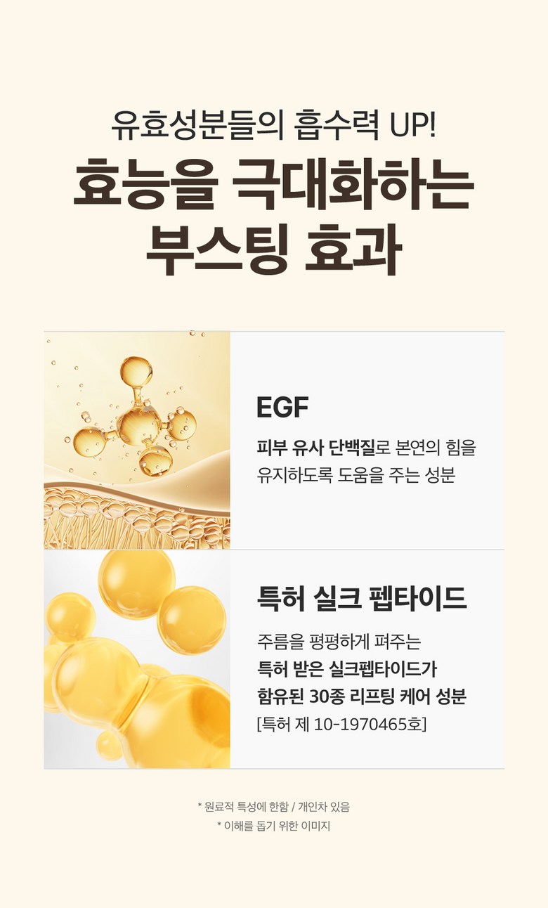 Composition Diteo Noksil Silkeu Peptadeu EGF Buseuteo Mask Pack , 1 Pack , 7 Pack (성분에디터 녹는실 실크 펩타이드 EGF 부스터 마스크팩, 1개, 7개입)