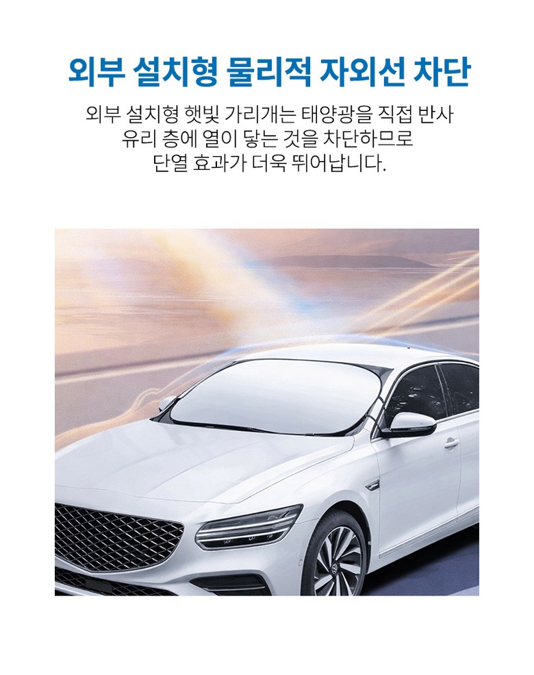 ROYAI ONE Silnae Siloe Gyeomyong Charyang Haetbitri Pack Jadongcha Apyuri Seonbajeo , 1 Pack , Silver (ROYAI ONE 실내 실외 겸용 차량 햇빛가리개 자동차 앞유리 선바이저, 1개, 실버)