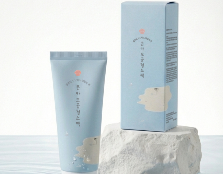 Joa Konka Pore Cheongso Pack Cleanser Seokeosseu 1 Bun Cleansing Pack , 1 Pack , 1 Pack (조아 콘카 모공청소팩 클렌저에 섞어쓰는 1분 클렌징팩, 1개, 1개입)