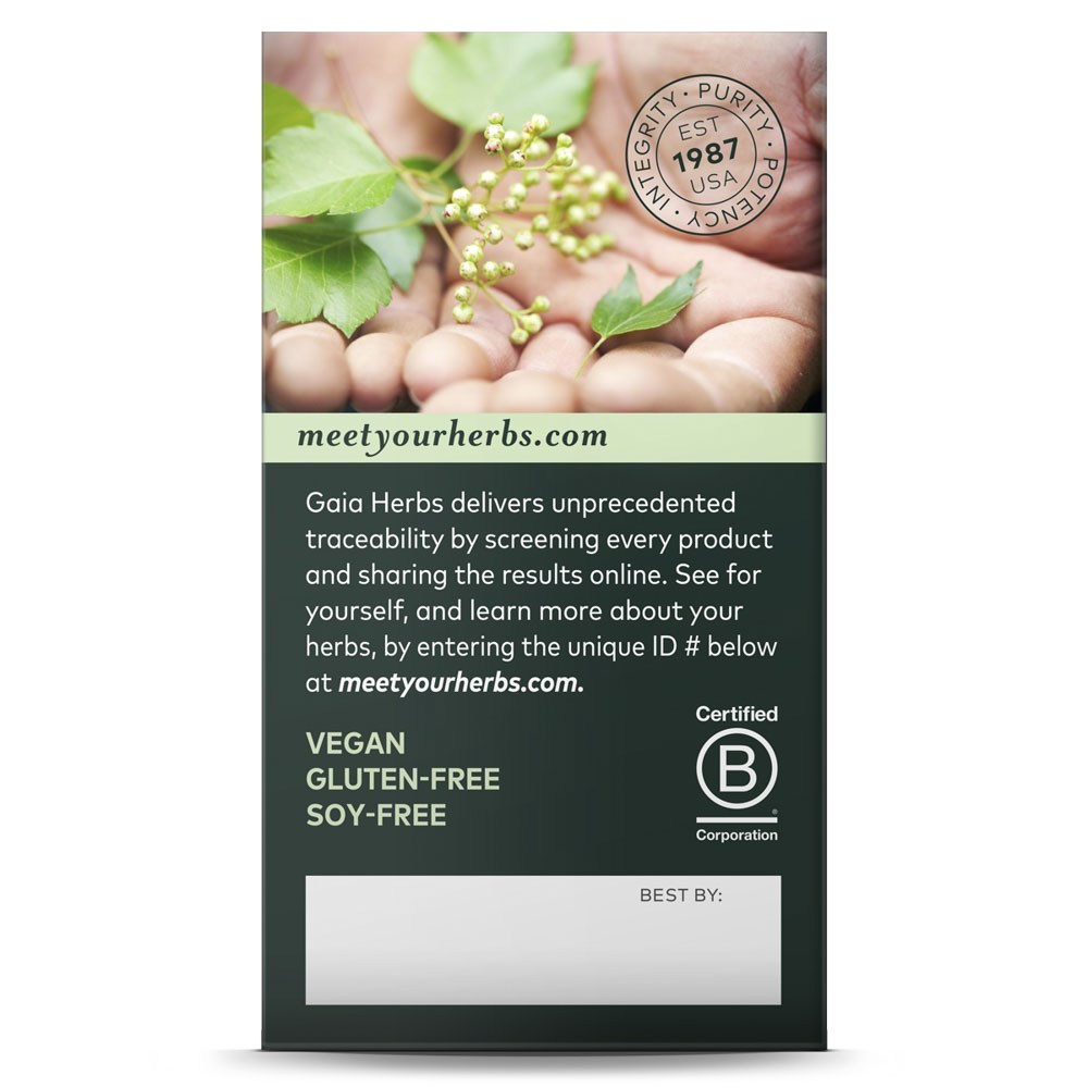 gaia HERBS 草本保健膠囊, 1個, 60 件- 其他草本/植物萃取物| 酷澎