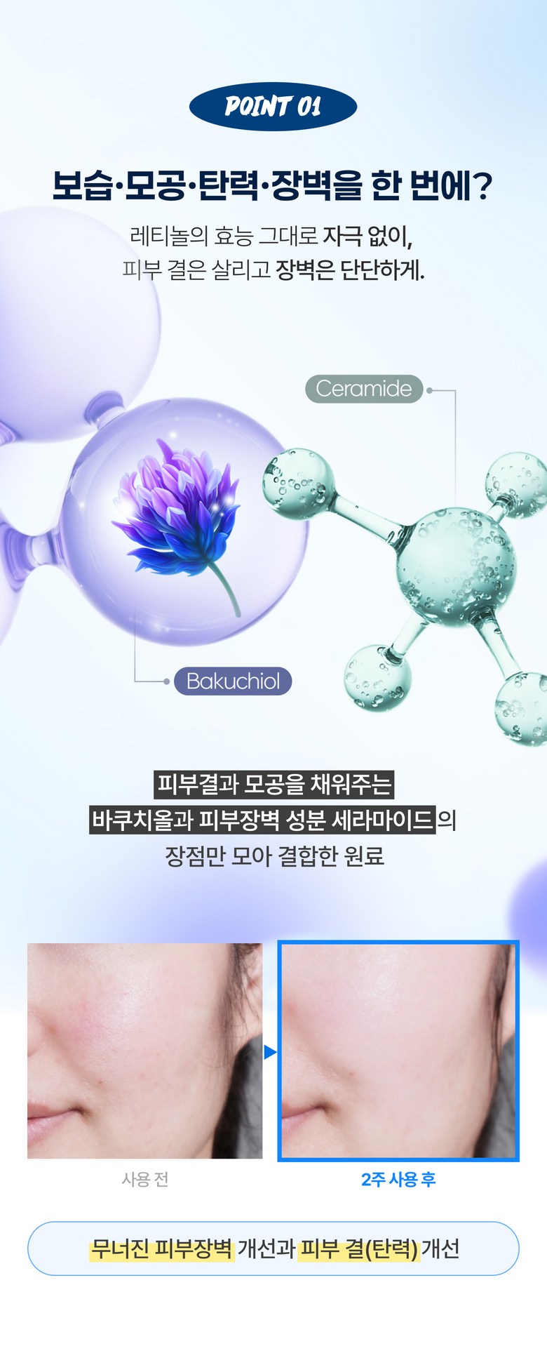Jiktaek Ceramide Bakuchiol Set Rachiol Cream Jaesaeng Firming Pore Soothing Moisture Moisturizing Retinol , 1 Pack , 50 ml (직택 세라마이드 바쿠치올 세라치올 크림 재생 탄력 모공 진정 수분 보습 레티놀, 1개, 50ml)