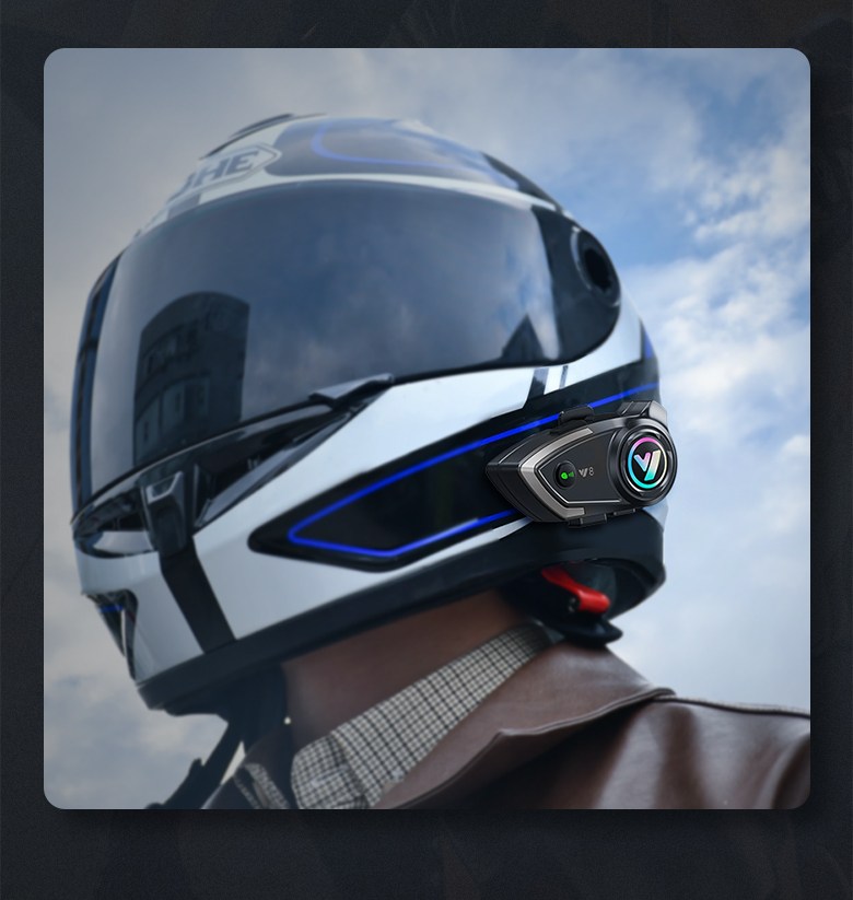 MOCOERL Y 8 Otoba Bakeu Helmet Bluetooth 2 in 1 Makeu Nojeu Cans Seulring , Black (MOCOERL Y8 오토바이 바이크 헬멧 블루투스 2in1 마이크 노이즈캔슬링, 블랙)