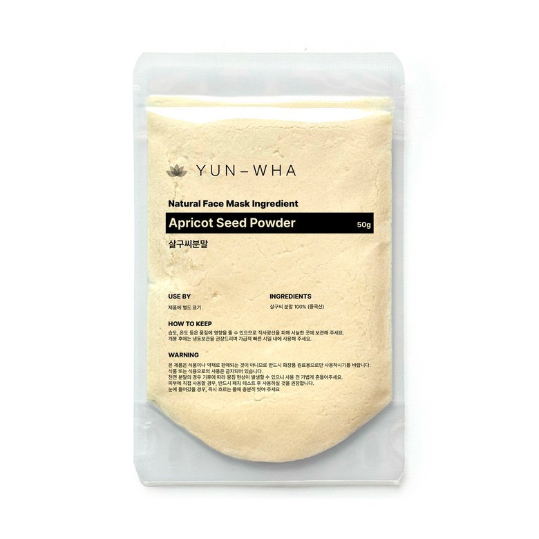 Yeonhwa Cheonyeon Pack Salgussi Powder Salgussibunmal , 1 Pack , 1 Pack (연화 천연팩 살구씨가루 살구씨분말, 1개입, 1개)