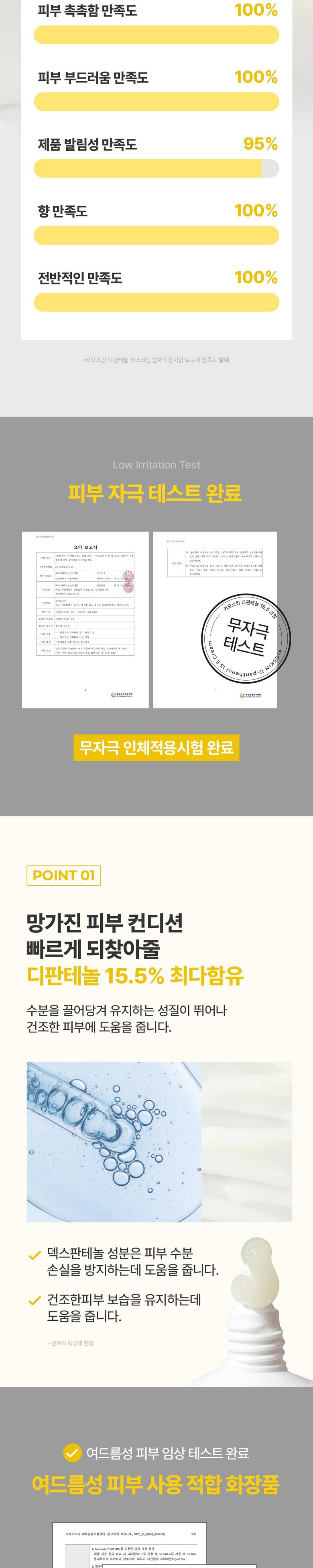Kio Toner Di Panthenol 15.5 Cream , 35 ml, 1 Pack (키오스킨 디판테놀 15.5 크림, 35ml, 1개)