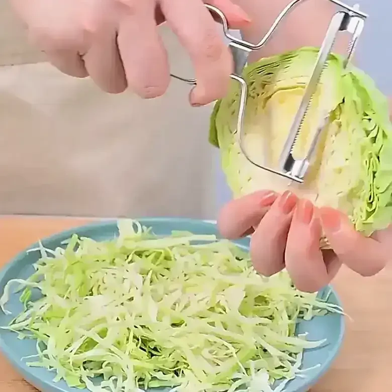 Soltem Cabbage Chaekal Cabbage Kal , 1 Pack , Geure (한솔템 양배추 채칼 양배추칼, 1개, 그레이)