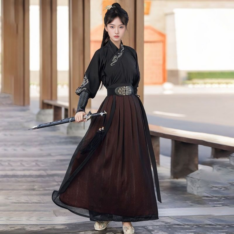Namyeogongyong Musabok Sageuk Koseutyum Howi Musa Ot Hyeopgaek Geomgaek Koseupeure Joleopsajin (남여공용 무사복 사극 코스튬 호위 무사 옷 협객 검객 코스프레 졸업사진)