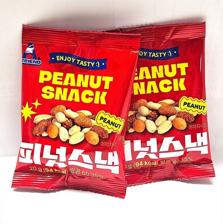 Seutideupineot Keopittangkong Honey Ttangkong Harugyeon Ttangkong , 20 Pack , 20 g (로스티드피넛 커피땅콩 꿀땅콩 하루견과 땅콩, 20개, 20g)
