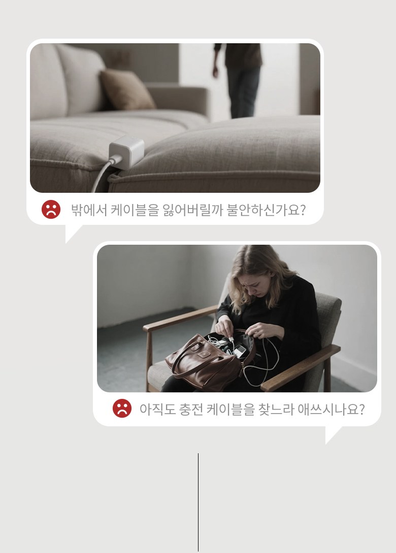 TRYSEEK Gosok Charging PD 22.5 W Large Size Mini 4 in 1 Cable Chehyeong Bojo Pear Teori 12000 mAh Multi Danja USB-C LED Janryang , White , N 13 (TRYSEEK 고속충전 PD 22.5W 대용량 미니 4in1 케이블 일체형 보조배터리 12000mAh 멀티단자 C타입 LED잔량, 화이트, N13)
