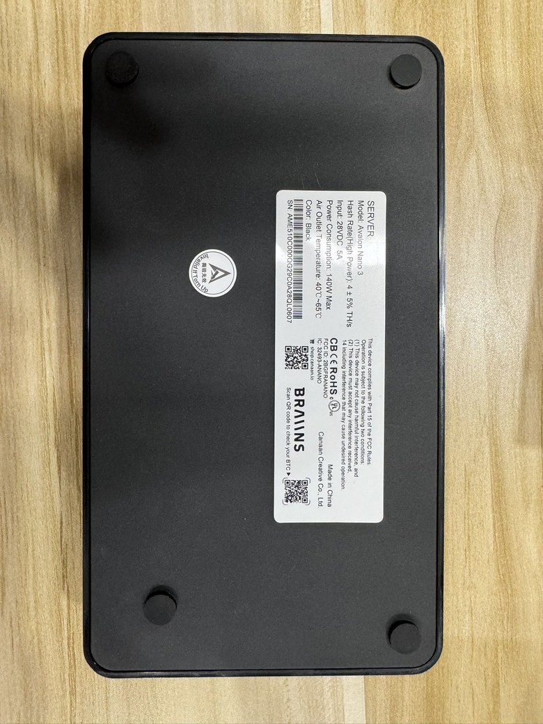 아발론 나노3 avalon nano3 비트코인 채굴기 140W 가정용채굴 비트코인캐시 마이닝기 btc bch - 스위칭허브/서버 | 쿠팡