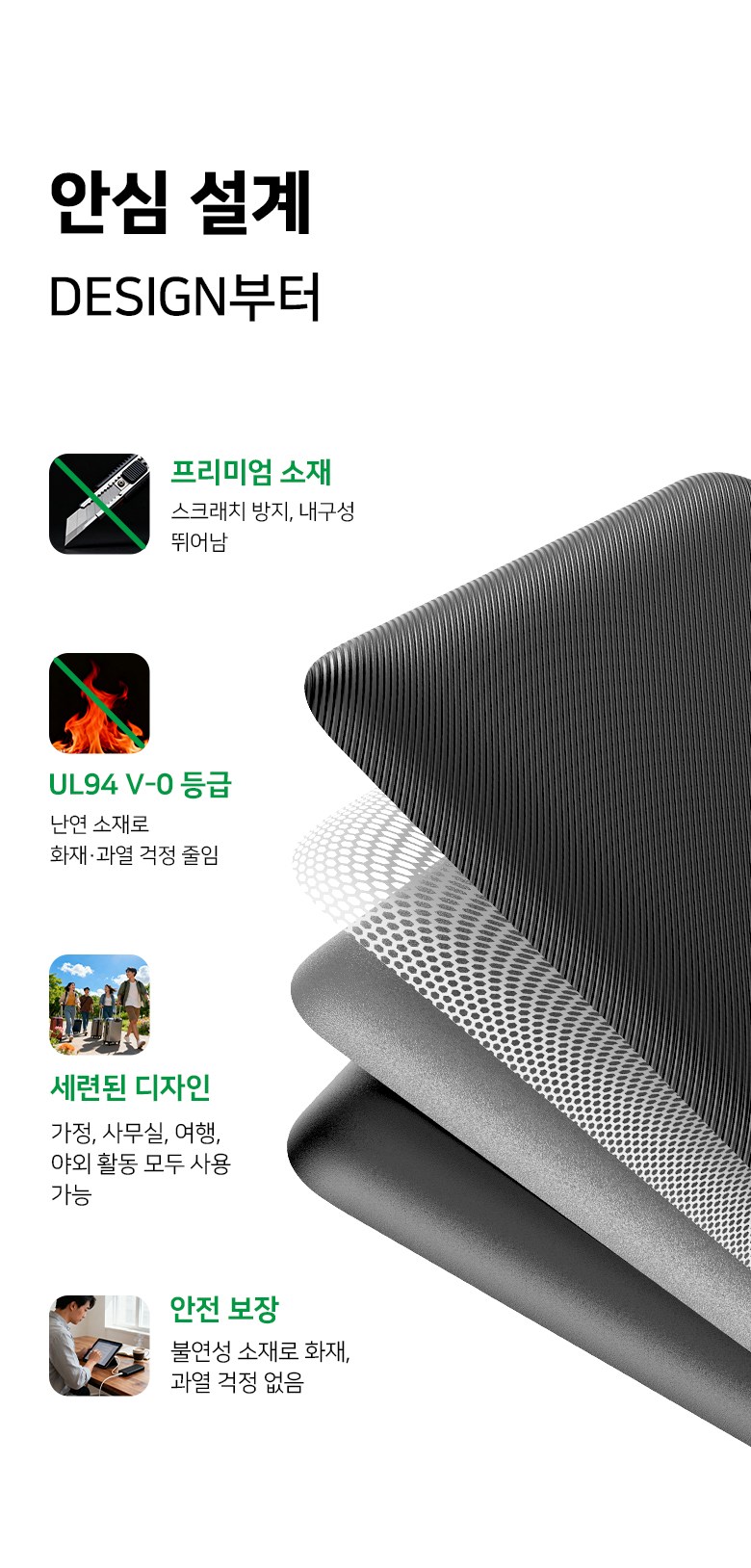 UOOFON Large Size Bojo Pear Teori 40000 mAh Chehyeong Gosok Charging PD 22.5 W QC 3.0 Janryangpyosi Multi Danja , Black , P 8 (UOOFON 대용량 보조배터리 40000mAh 일체형 고속충전 PD 22.5W QC3.0잔량표시 멀티단자, 블랙, P8)