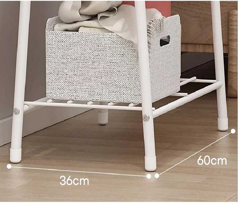 Soft Etji Teunteun Teumsae Mini Haenggeo , Black (소프트엣지 튼튼한 틈새 미니행거, 블랙)