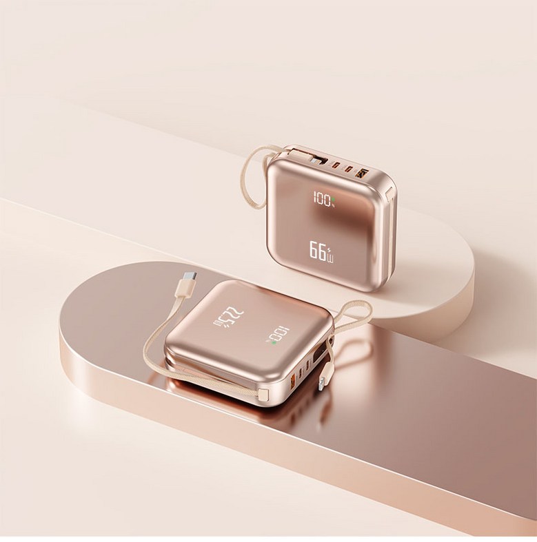 66 w Gosok Charging Bojo Pear Teori 30000 mAh Large Size Chogosok Charging Chogyeongryang Dijiteol Diseupeulre Nae Sheets Cable , Pink Saek (66w 고속충전 보조배터리 30000mAh 대용량 초고속 충전 초경량 디지털 디스플레이 내장 케이블, 핑크색)